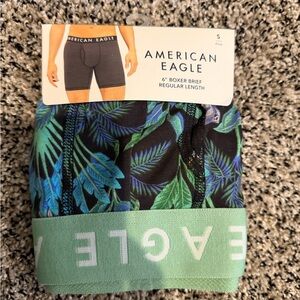 American Eagle Outfitters Black and Green Boxer Briefs